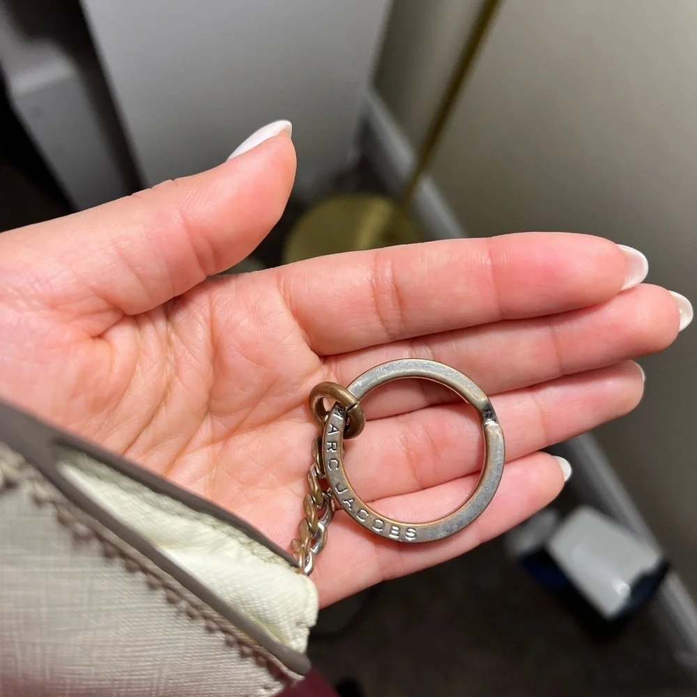 Marc Jacobs Taupe Card Holder